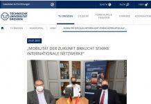 中外合作交流:西南交通大学与德国德累斯顿工业大学签署合作备忘录