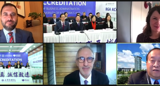 中南财经政法大学工商管理学院成为国内首家单独通过BGA认证的商学院