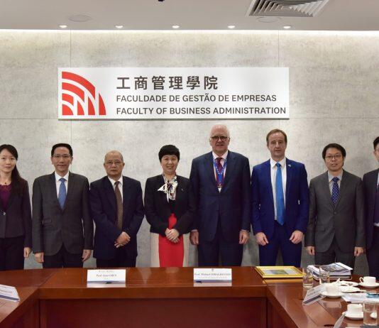 澳大工商管理学院通过欧洲质量发展系统认证资格评审考核