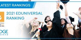 2021 Eduniversal排名发布,法国凯致商学院6个硕士项目排名第1!