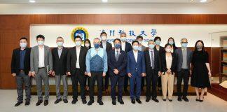 澳门创新投资联合会叶兆佳会长一行来访澳门科技大学