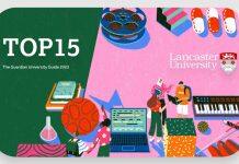 兰卡斯特大学在英国三大榜单中持续稳定表现稳居全英TOP15