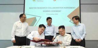华侨银行与新加坡南洋理工大学签订500万新元研究合作协议