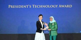 NTU王蓉教授荣获新加坡总统科技奖