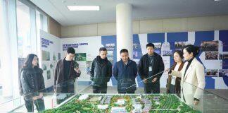 奥光动漫股份有限公司董事长林学凑一行访问温州肯恩大学