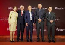 四位全球顶尖学者聚首首届香港大学校长论坛