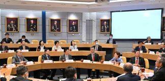 国务院港澳事务办公室主任夏宝龙一行到香港科技大学调研