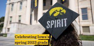 美国爱荷华大学2023年春季学期毕业生统计数据