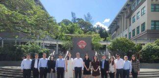 集美大学副校长曹敏杰教授率领访问团莅临岭南大学