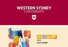 2024QS世界大学排名中澳大利亚西悉尼大学在澳大利亚地区荣获第22位
