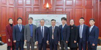 韩国驻武汉总领事访问武汉大学