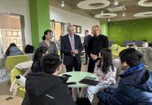 爱尔兰国立都柏林大学理学部部长Jeremy Simpson一行五人来访北京-都柏林国际学院