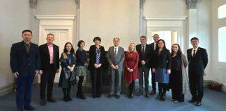 北京工业大学校长聂祚仁率队赴爱尔兰与多所院校进行校际访问