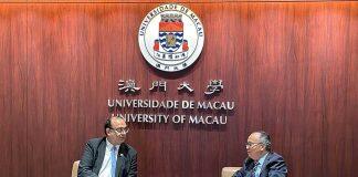 联合国教科文组织驻华代表处代表访澳门大学