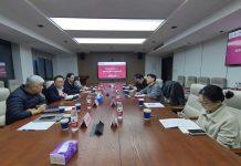 上海大学王从春副校长一行赴中欧学院调研指导