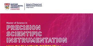 新加坡南洋理工大学招生丨精密科学仪器硕士(2024年11月开学)