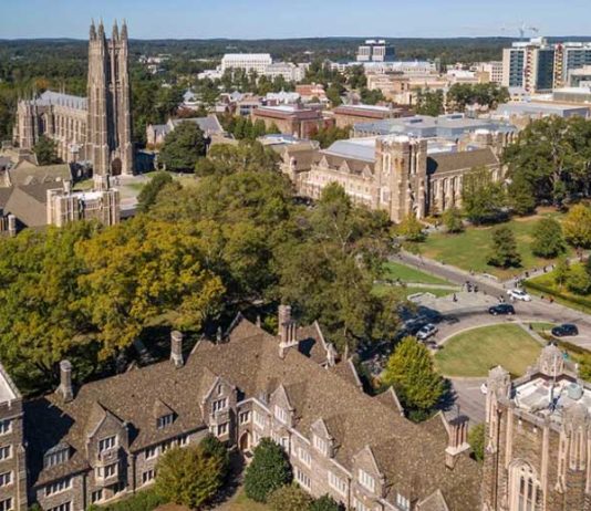 杜克大学研究生和专业项目全美排名领先