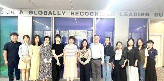 上海理工大学中英国际学院学工团队来访交流