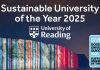 跻身全英前25:雷丁大学被评为年度可持续大学