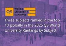 2025QS世界大学学科排名:曼彻斯特大学卓越表现再获认可