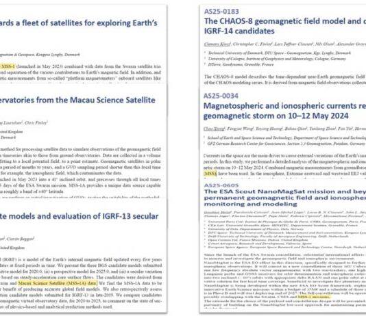 「澳科一号」卫星高精度磁场数据被国际顶尖科研机构广泛用于地磁科学研究与高精度模型构建